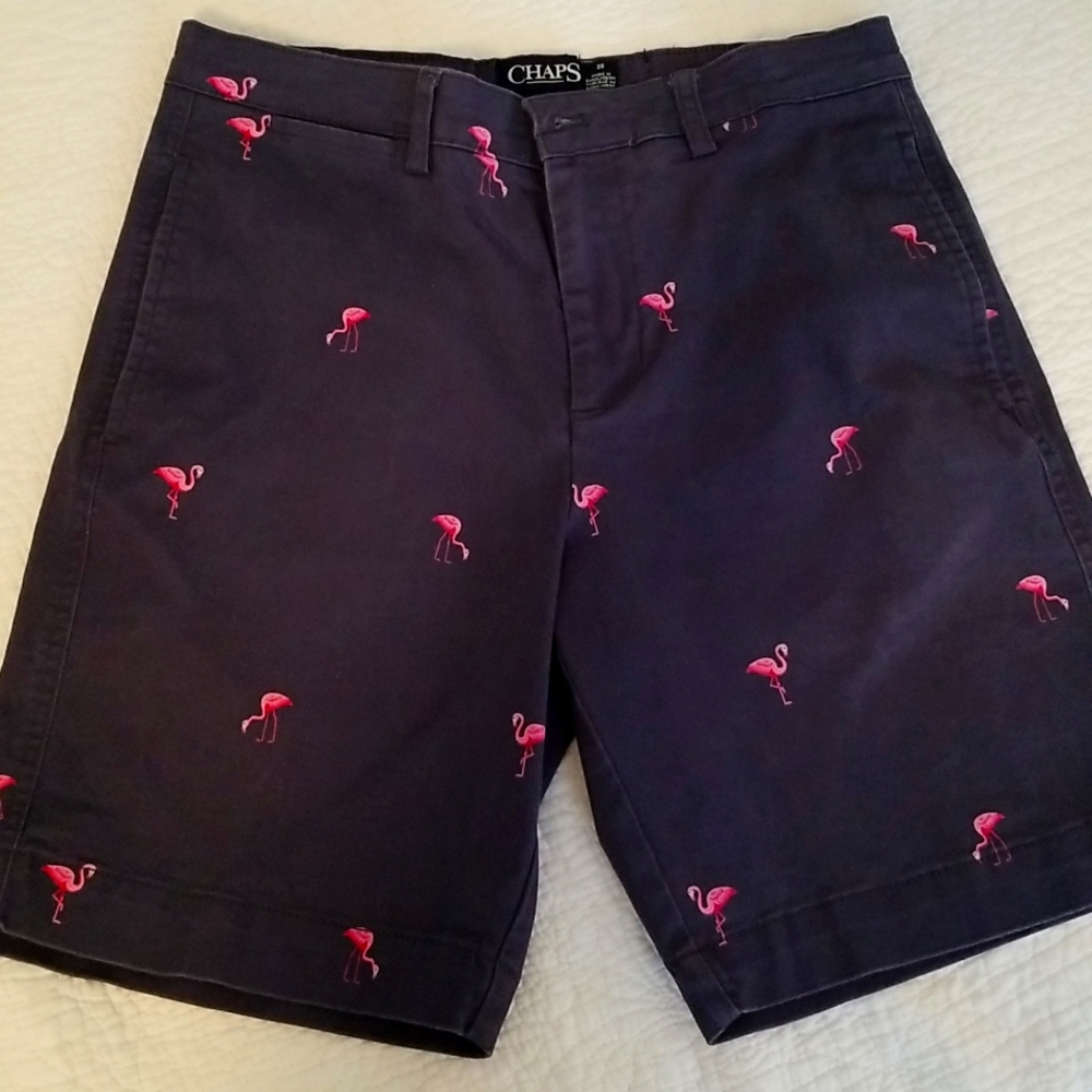 Chaps Pink Flamingo shorts